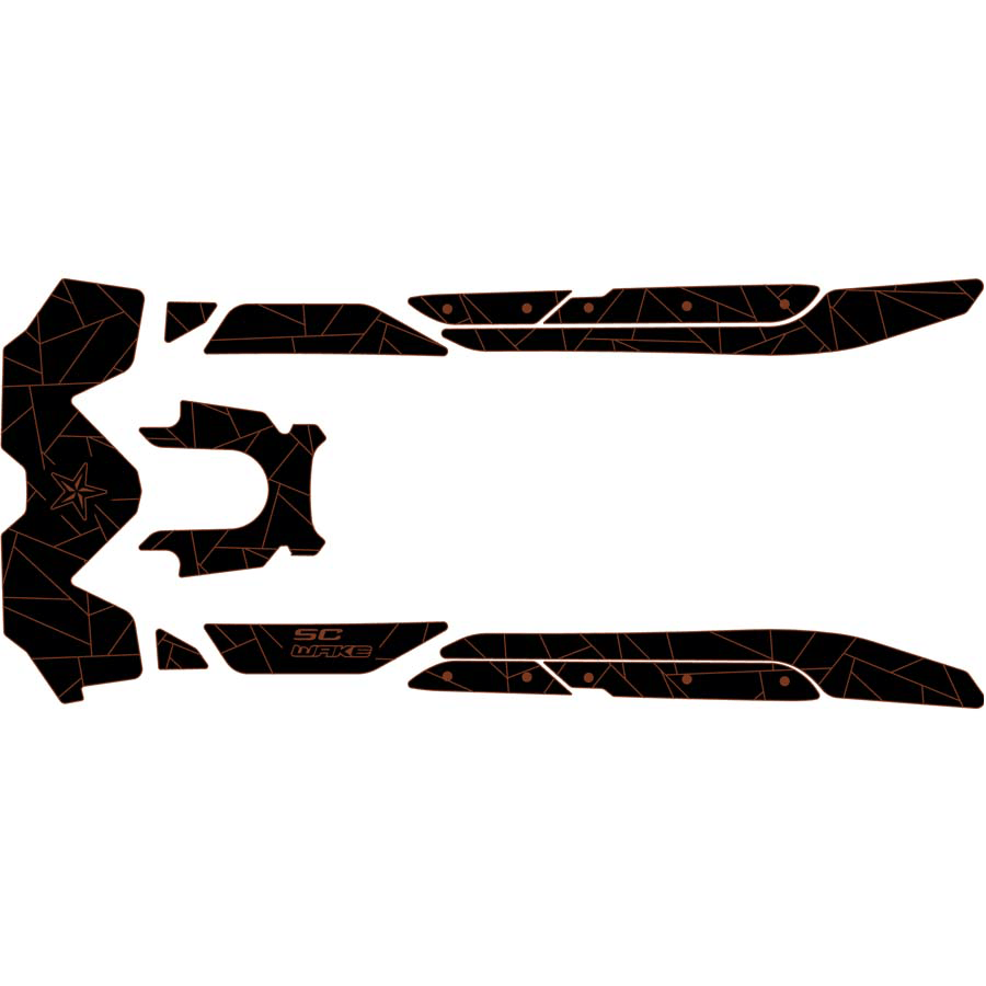 SC Wake Sea Doo RXT-X '18-21 Waverunner Jet Ski Traction Mat Kit
