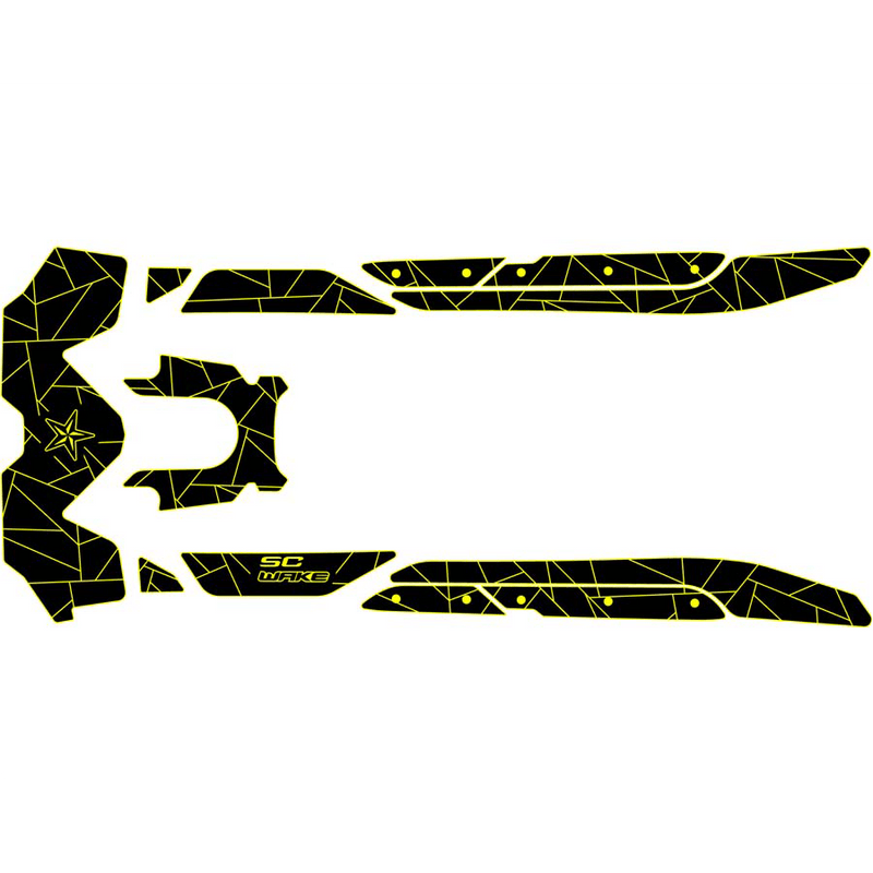 SC Wake Sea Doo RXT-X '18-21 Waverunner Jet Ski Traction Mat Kit