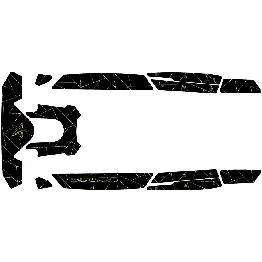 SC Wake Sea Doo RXP-X 300 '20-23 Waverunner Jet Ski Traction Mat Kit