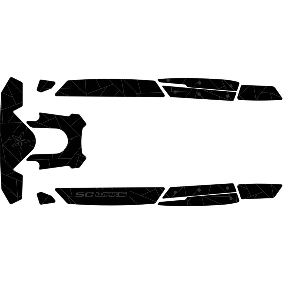 SC Wake Sea Doo RXP-X 300 '20-23 Waverunner Jet Ski Traction Mat Kit
