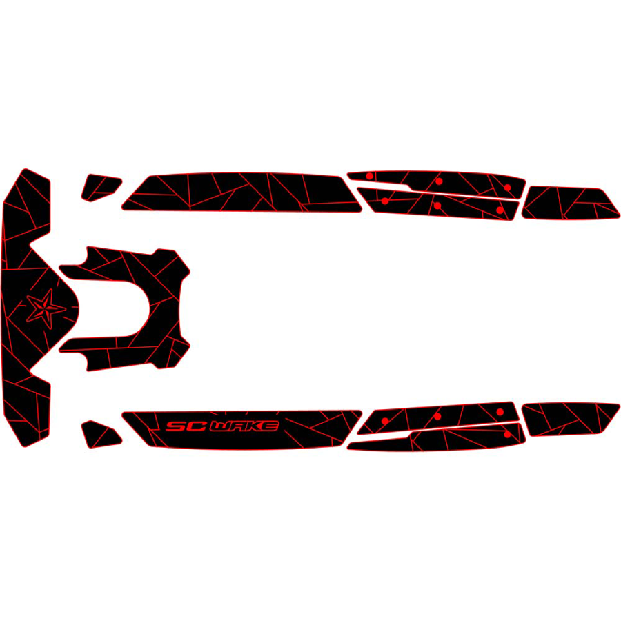 SC Wake Sea Doo RXP-X 300 '20-23 Waverunner Jet Ski Traction Mat Kit