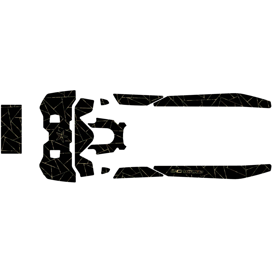 SC Wake Sea Doo Fish Pro '21 Waverunner Jet Ski Traction Mat Kit