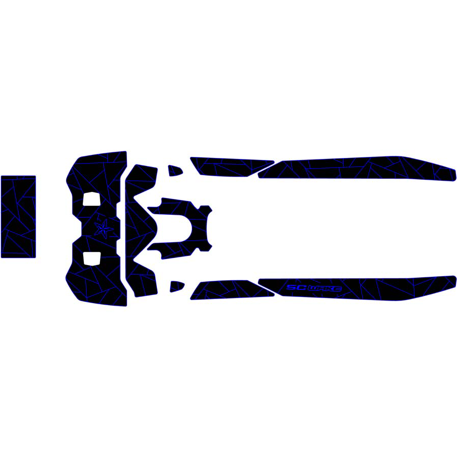 SC Wake Sea Doo Fish Pro '21 Waverunner Jet Ski Traction Mat Kit