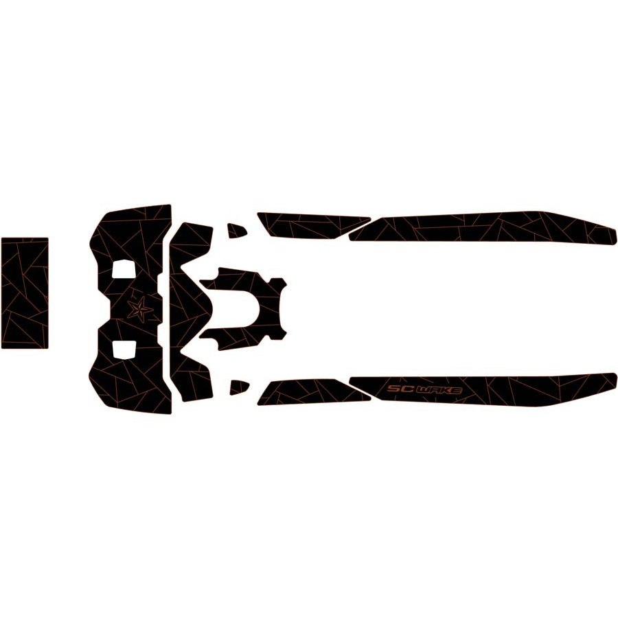 SC Wake Sea Doo Fish Pro '21 Waverunner Jet Ski Traction Mat Kit