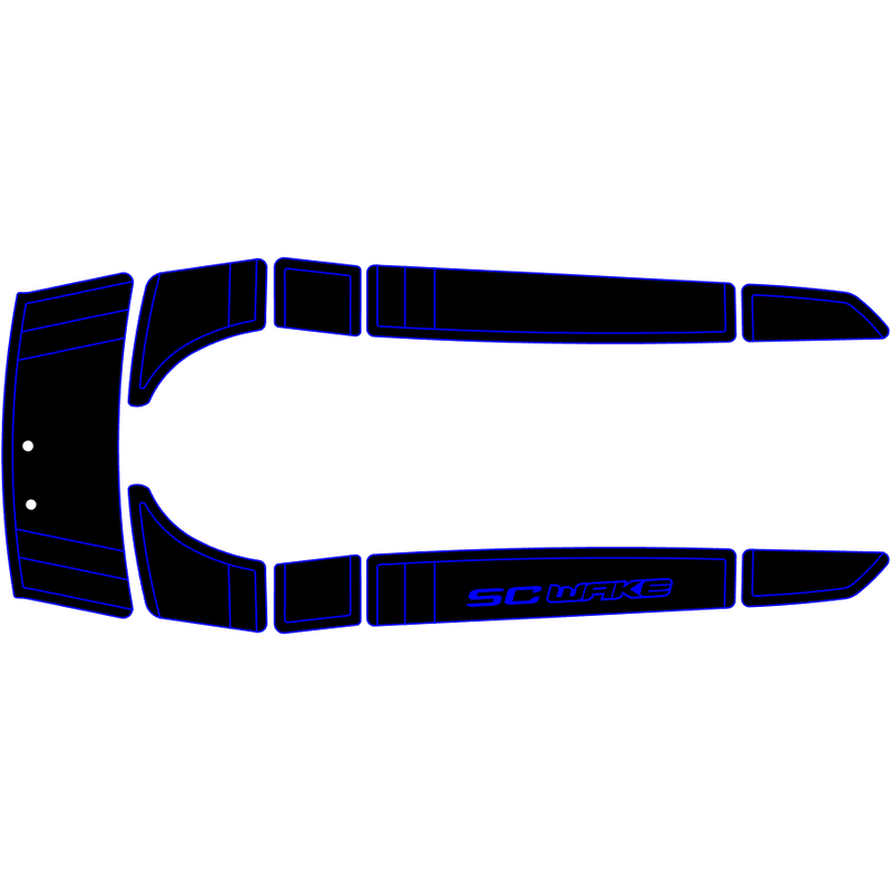 SC Wake Yamaha WaveBlaster II 760 Traction Mat Kit