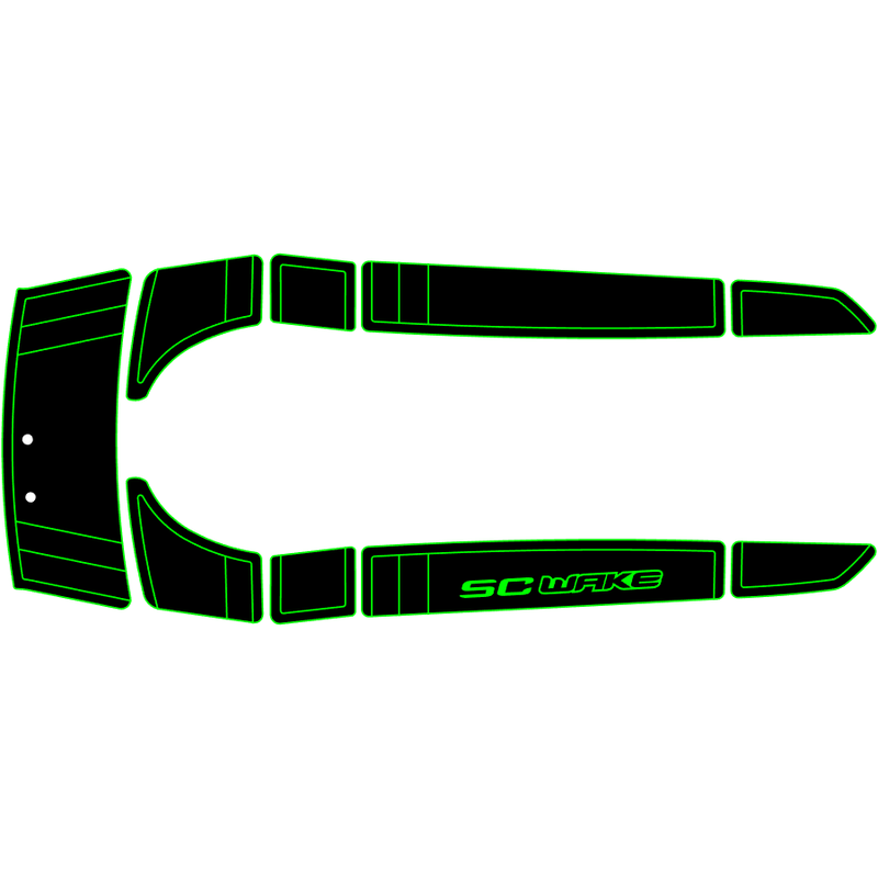 SC Wake Yamaha WaveBlaster II 760 Traction Mat Kit