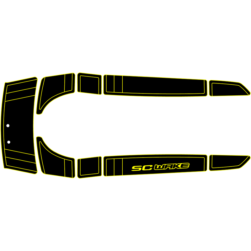 SC Wake Yamaha WaveBlaster II 760 Traction Mat Kit