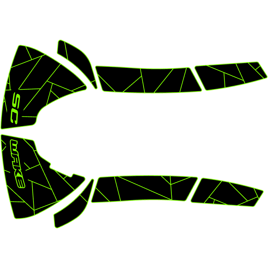 SC Wake Yamaha WaveBlaster 800 Traction Mat Kit