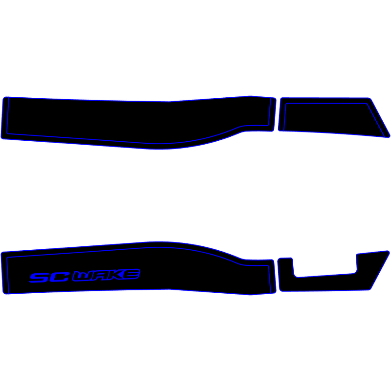 SC Wake Yamaha VXR 650 & VXR Pro 701 (pre 2010) Traction Mat Kit