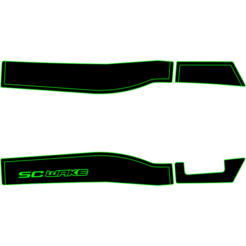 SC Wake Yamaha VXR 650 & VXR Pro 701 (pre 2010) Traction Mat Kit