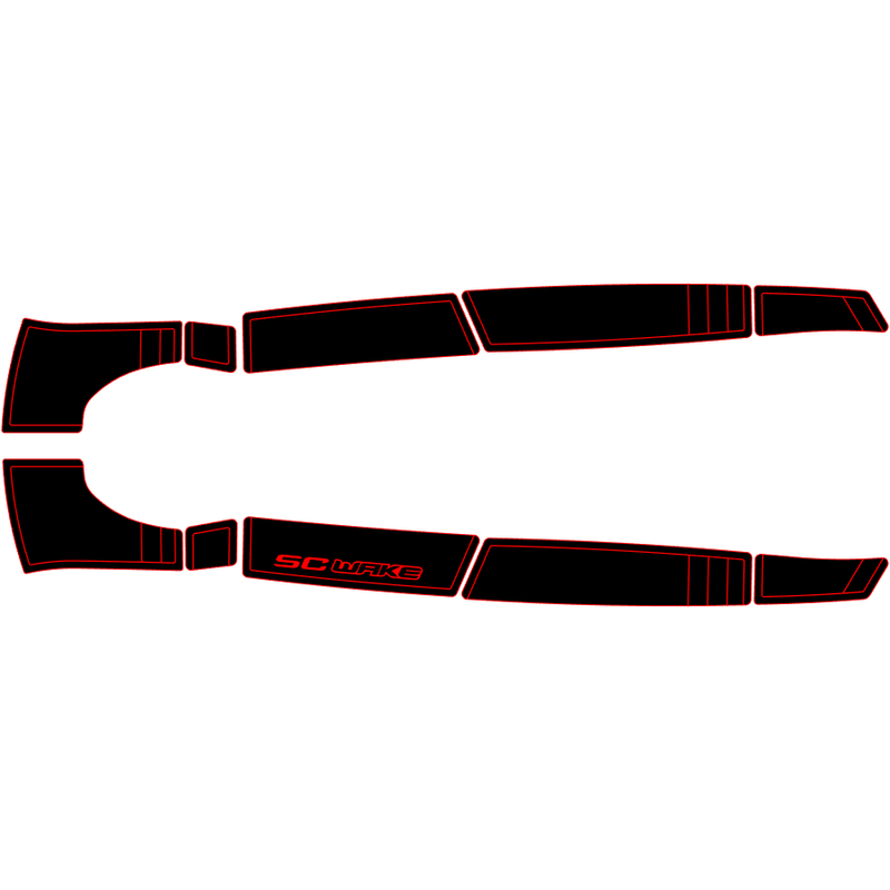 SC Wake Yamaha WaveVenture/XL1200 '98/XL700/XL760 '98-04 Traction Mat Kit