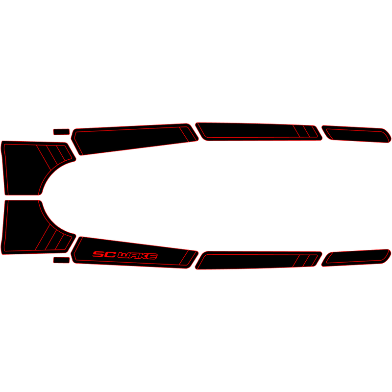 SC Wake Yamaha XL 1200 Ltd '99-04/XL 800, XLT 800, XLT 1200 Traction Mat Kit