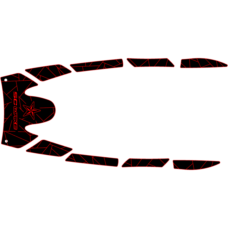 SC Wake Yamaha GP800R '01-05 / GP1200R '00-02 / GP1300R '03-08 Traction Mat Kit