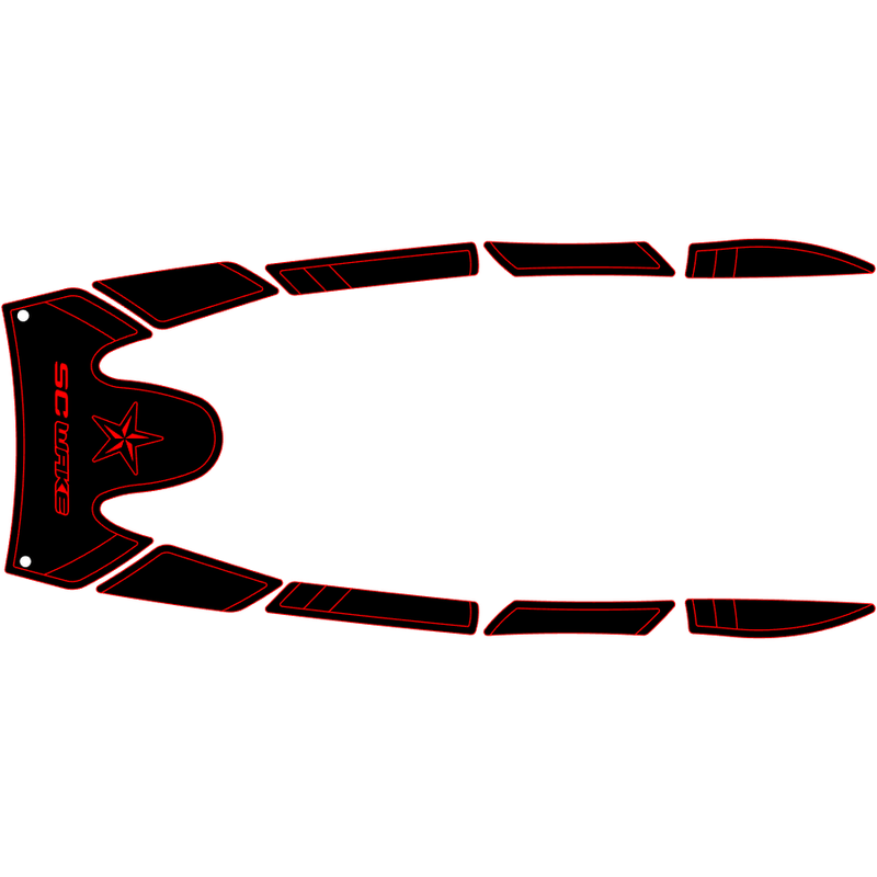 SC Wake Yamaha GP800R '01-05 / GP1200R '00-02 / GP1300R '03-08 Traction Mat Kit