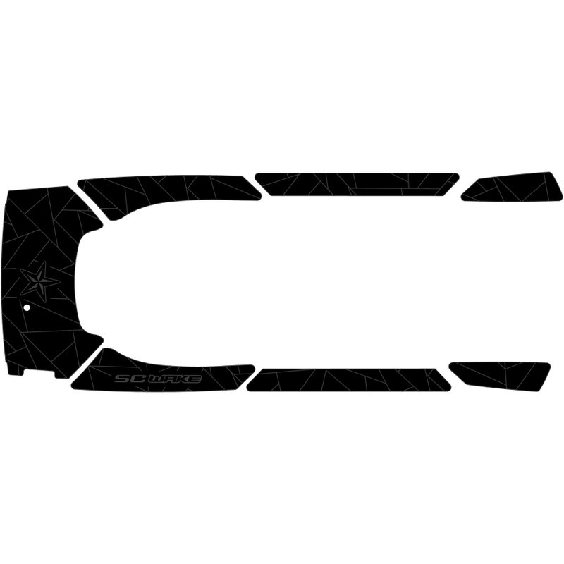 SC Wake Yamaha FX HO, Cruiser HO, FX SHO, Cruiser SHO, FX SVHO, & Cruiser SVHO '12-16 Traction Mat Kit