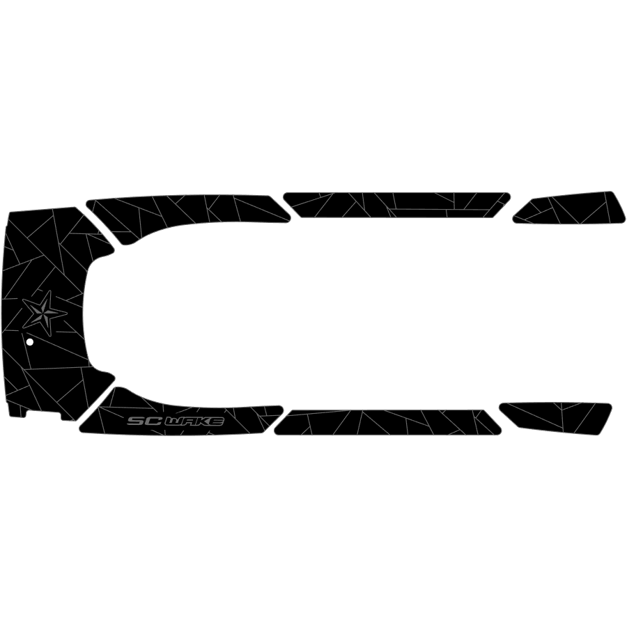 SC Wake Yamaha FX HO, Cruiser HO, FX SHO, Cruiser SHO, FX SVHO, & Cruiser SVHO '12-16 Traction Mat Kit