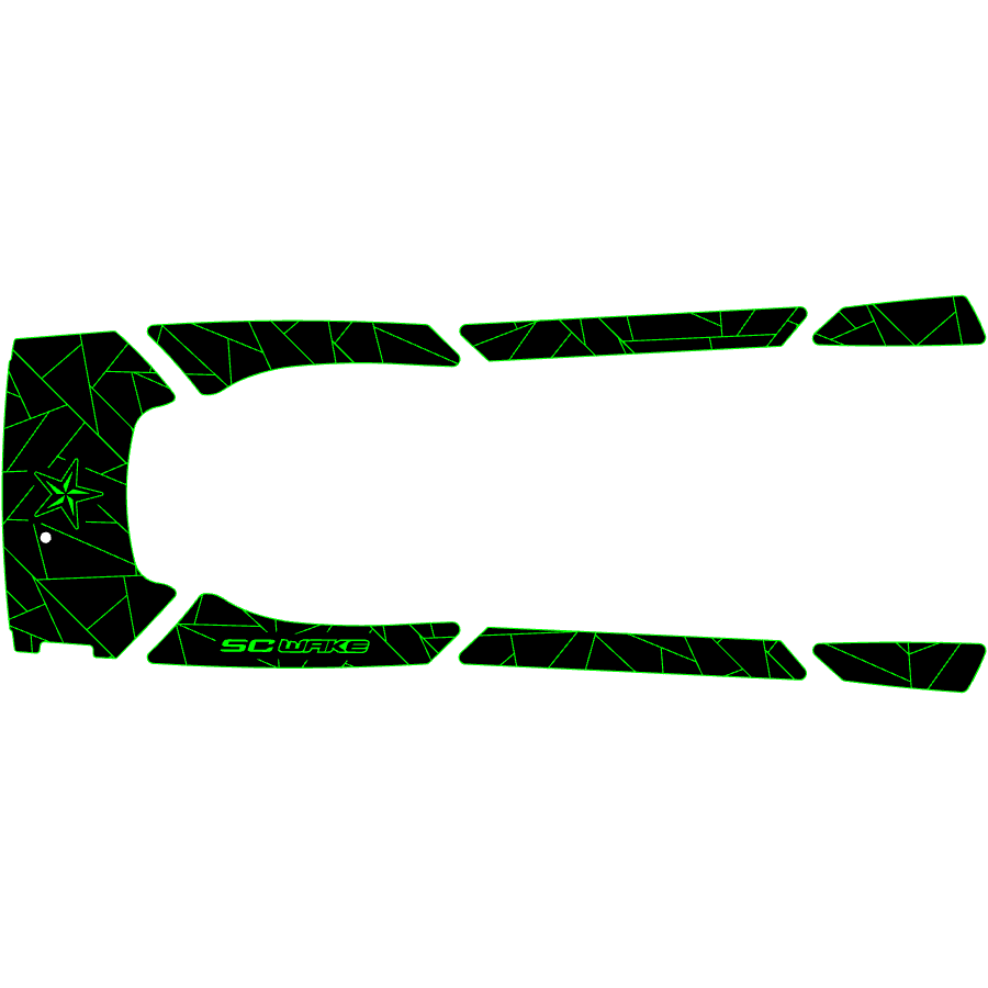 SC Wake Yamaha FX HO, Cruiser HO, FX SHO, Cruiser SHO, FX SVHO, & Cruiser SVHO '12-16 Traction Mat Kit
