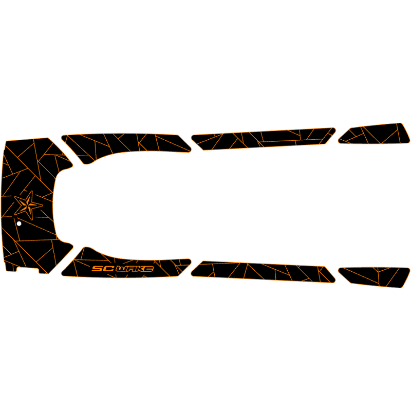 SC Wake Yamaha FX HO, Cruiser HO, FX SHO, Cruiser SHO, FX SVHO, & Cruiser SVHO '12-16 Traction Mat Kit