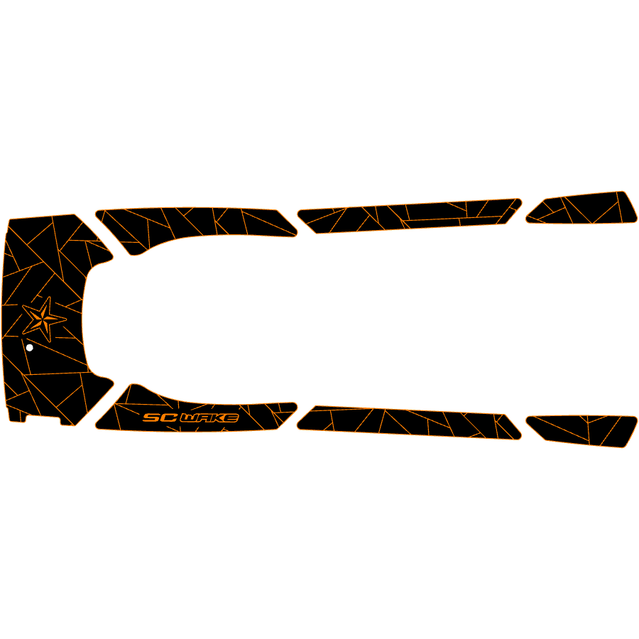 SC Wake Yamaha FX HO, Cruiser HO, FX SHO, Cruiser SHO, FX SVHO, & Cruiser SVHO '12-16 Traction Mat Kit