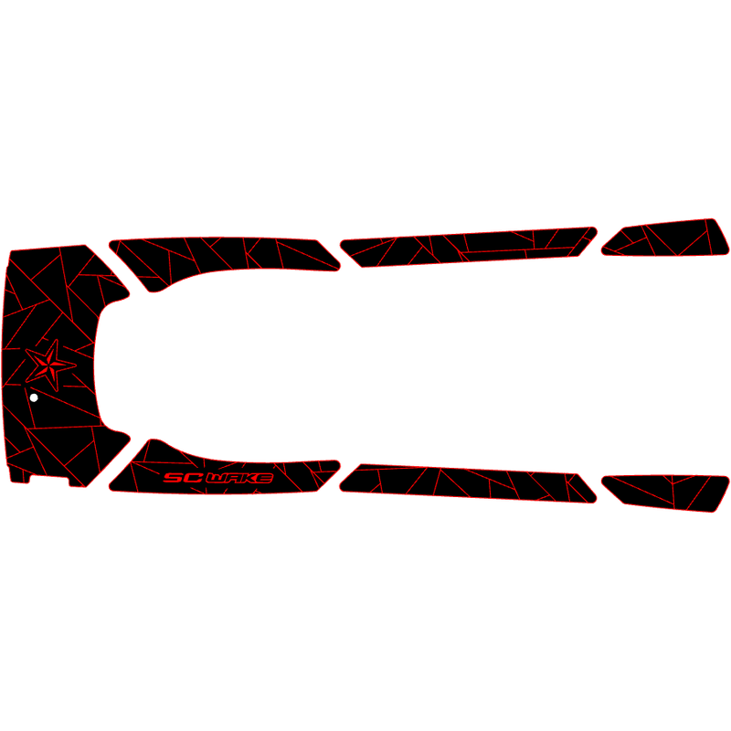 SC Wake Yamaha FX HO, Cruiser HO, FX SHO, Cruiser SHO, FX SVHO, & Cruiser SVHO '12-16 Traction Mat Kit