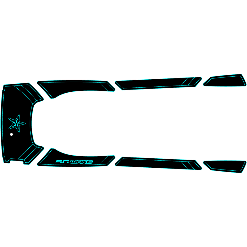 SC Wake Yamaha FX HO, Cruiser HO, FX SHO, Cruiser SHO, FX SVHO, & Cruiser SVHO '12-16 Traction Mat Kit