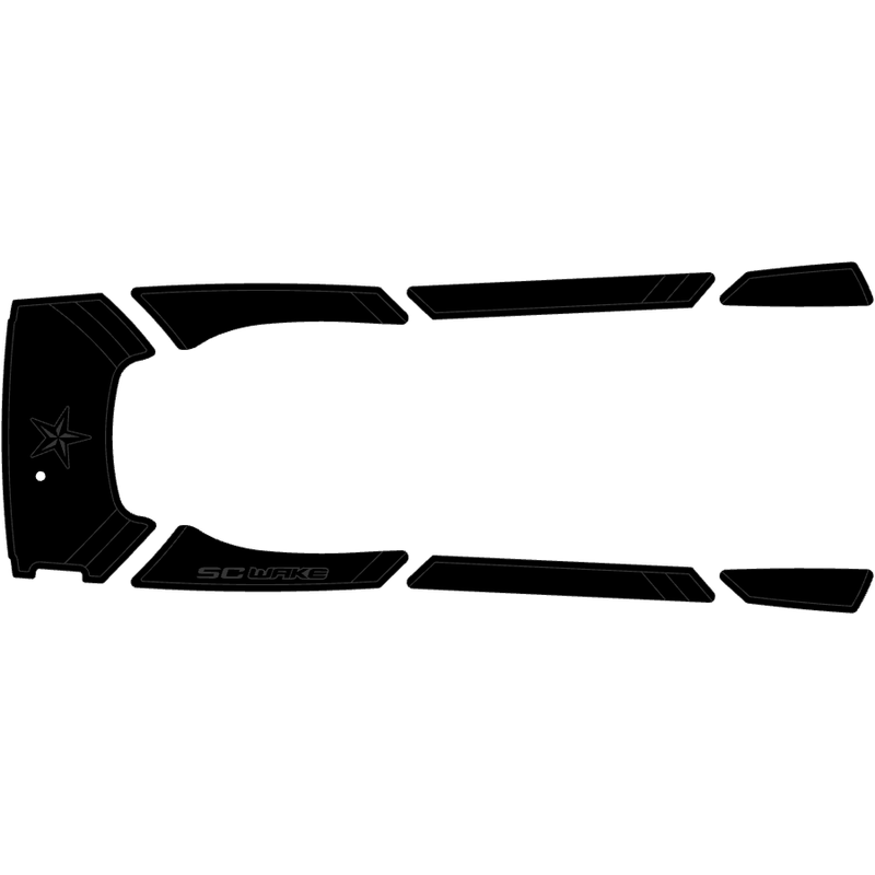 SC Wake Yamaha FX HO, Cruiser HO, FX SHO, Cruiser SHO, FX SVHO, & Cruiser SVHO '12-16 Traction Mat Kit