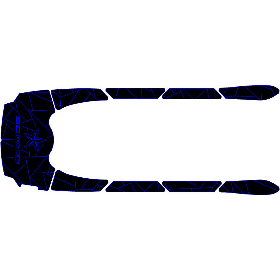 SC Wake Yamaha VX, VXS, VXR, VX Sport, VX Deluxe & VX Cruiser '10-14, V1 & V1 Sport '15-16 Traction Mat Kit