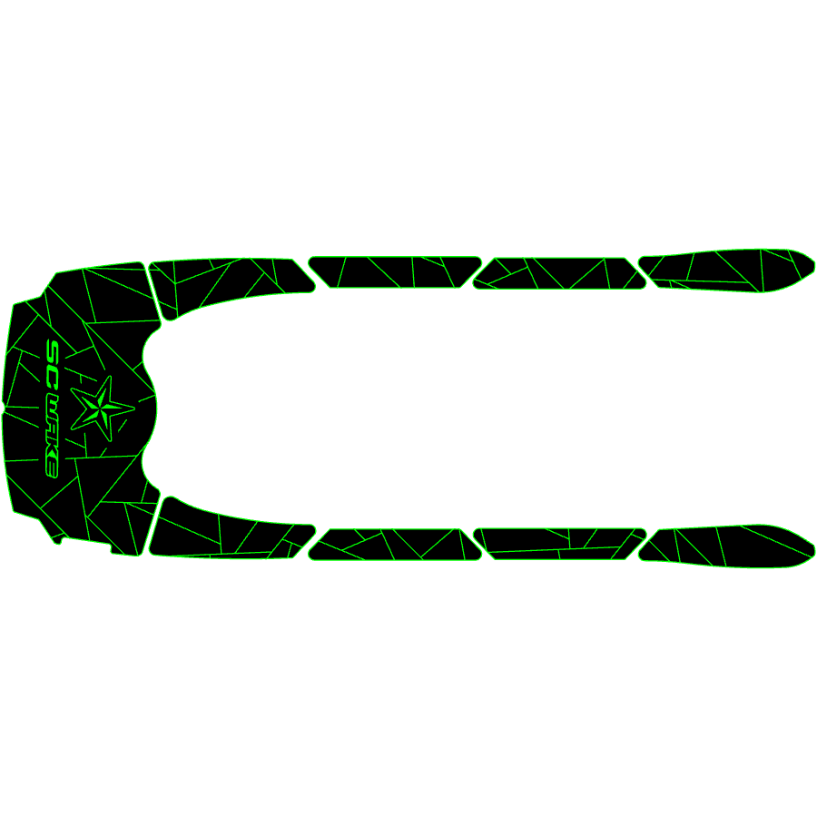 SC Wake Yamaha VX, VXS, VXR, VX Sport, VX Deluxe & VX Cruiser '10-14, V1 & V1 Sport '15-16 Traction Mat Kit