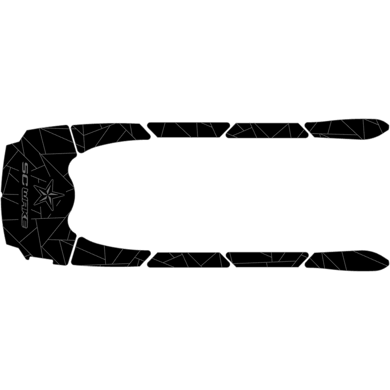 SC Wake Yamaha VX, VXS, VXR, VX Sport, VX Deluxe & VX Cruiser '10-14, V1 & V1 Sport '15-16 Traction Mat Kit