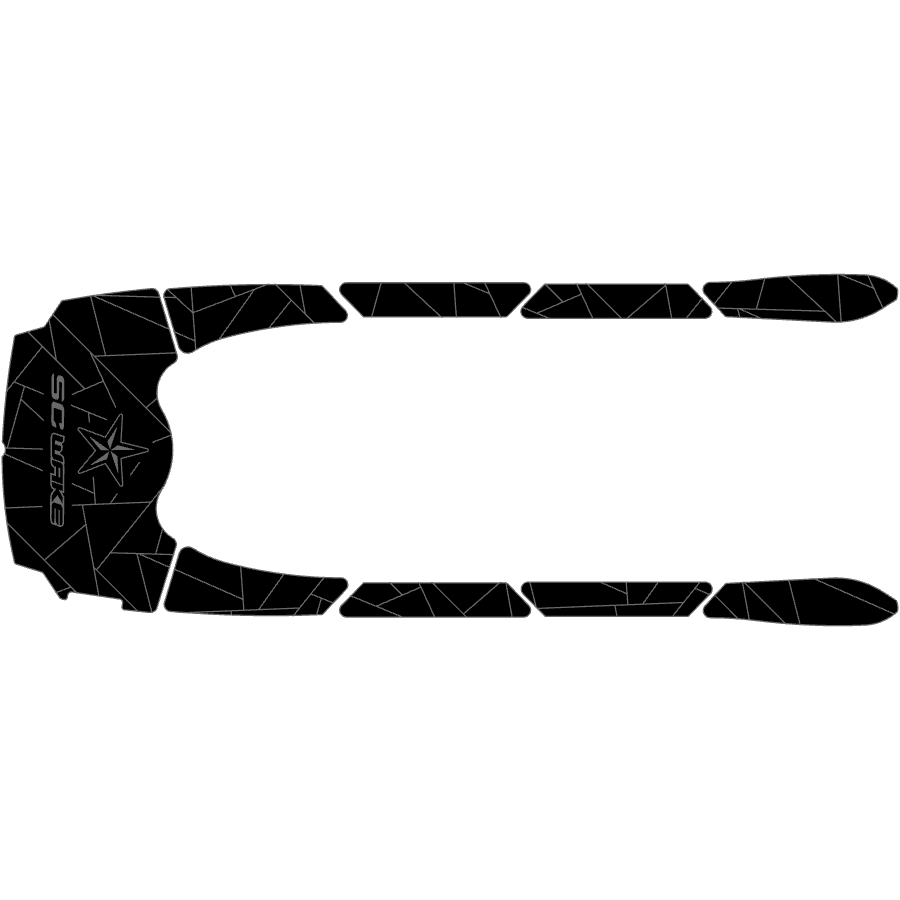 SC Wake Yamaha VX, VXS, VXR, VX Sport, VX Deluxe & VX Cruiser '10-14, V1 & V1 Sport '15-16 Traction Mat Kit