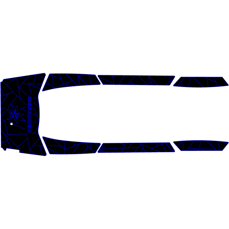 SC Wake Yamaha VXS '15-18, VXR, VX Ltd., VX Cruiser & HO, VX Deluxe '15-18 & GP1800 '17 Waverunner Traction Mat Kit