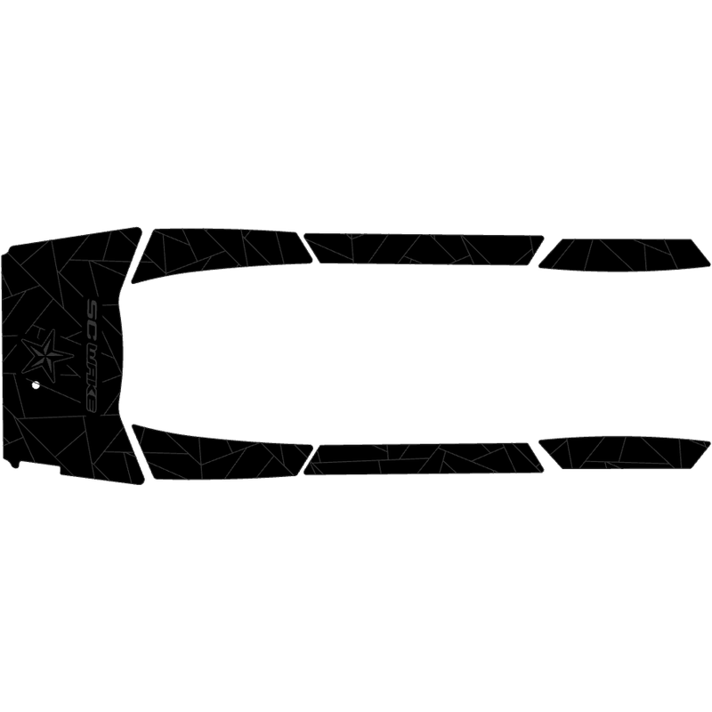 SC Wake Yamaha VXS '15-18, VXR, VX Ltd., VX Cruiser & HO, VX Deluxe '15-18 & GP1800 '17 Waverunner Traction Mat Kit