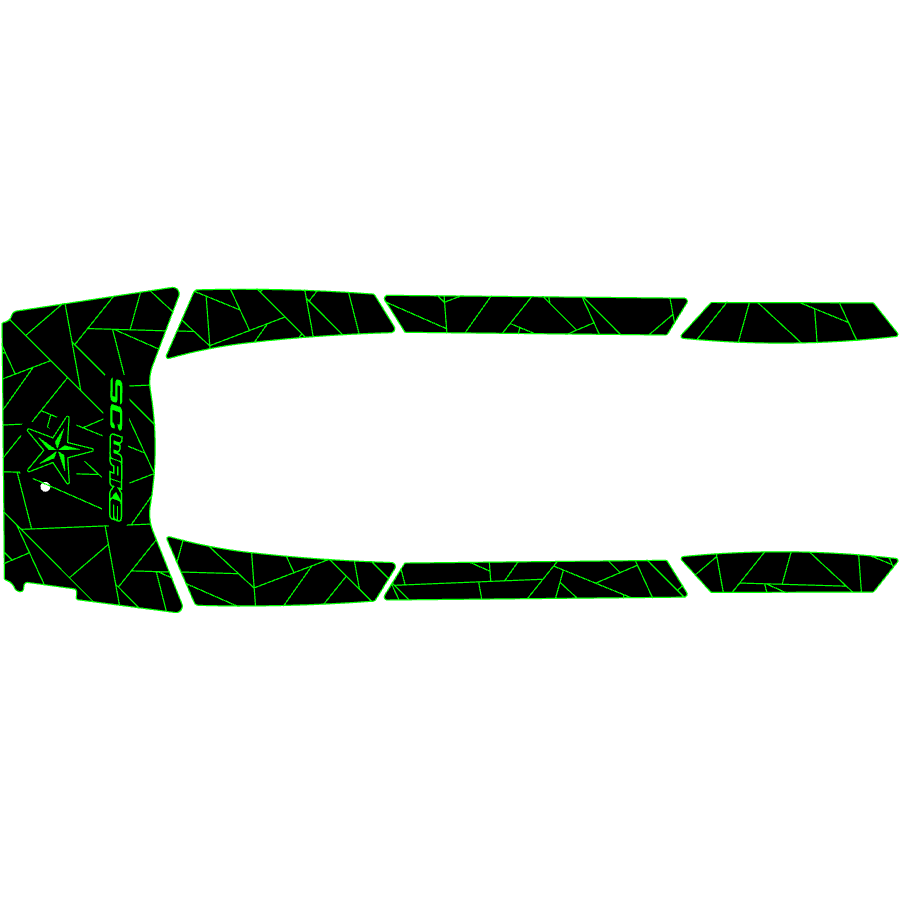 SC Wake Yamaha VXS '15-18, VXR, VX Ltd., VX Cruiser & HO, VX Deluxe '15-18 & GP1800 '17 Waverunner Traction Mat Kit