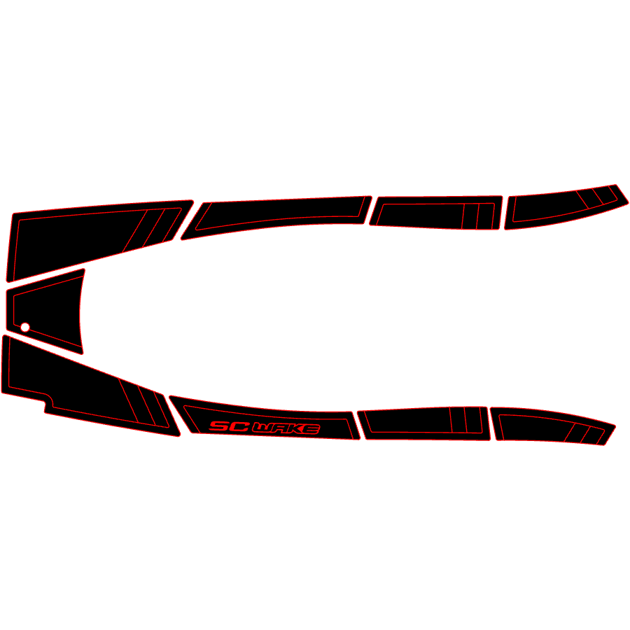 SC Wake Yamaha EX, EX Sport, & EX Deluxe '17-20 Waverunner Traction Mat Kit