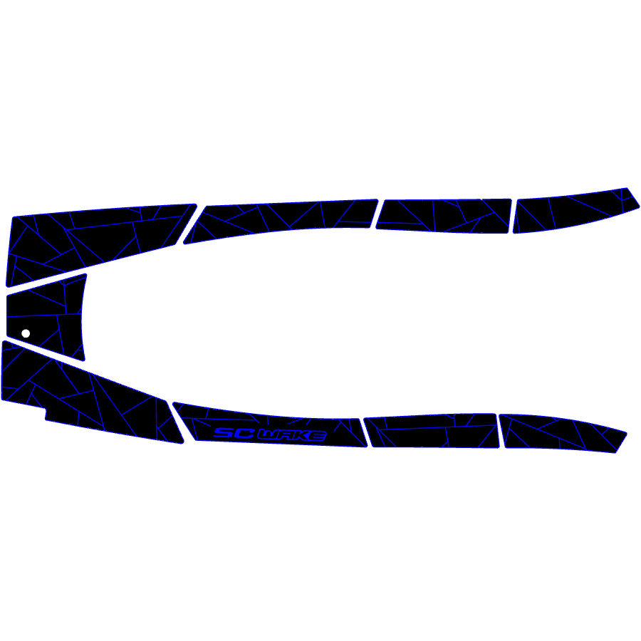 SC Wake Yamaha EX, EX Sport, & EX Deluxe '17-20 Waverunner Traction Mat Kit