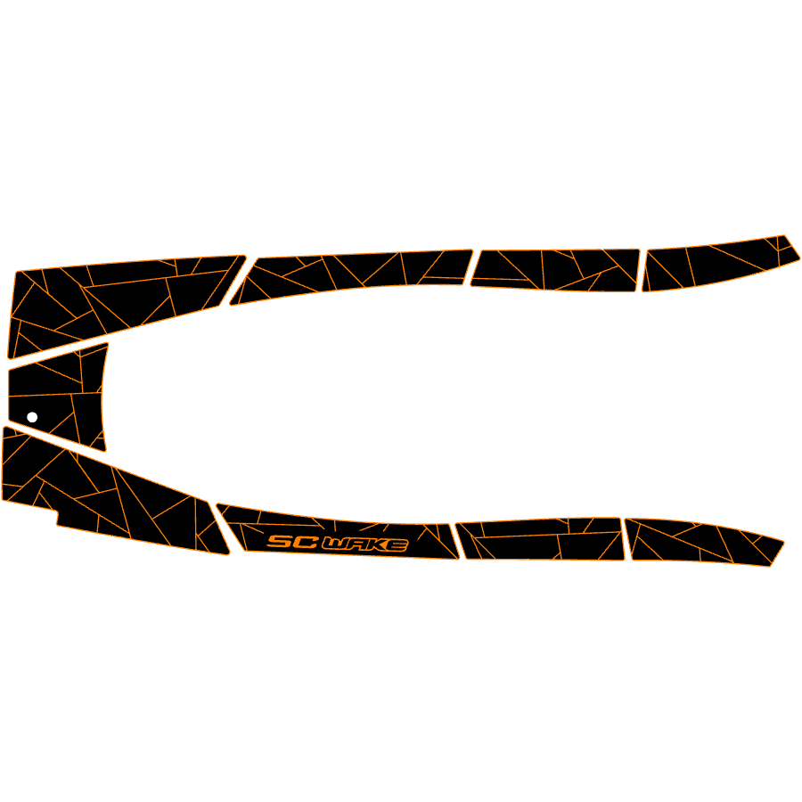 SC Wake Yamaha EX, EX Sport, & EX Deluxe '17-20 Waverunner Traction Mat Kit