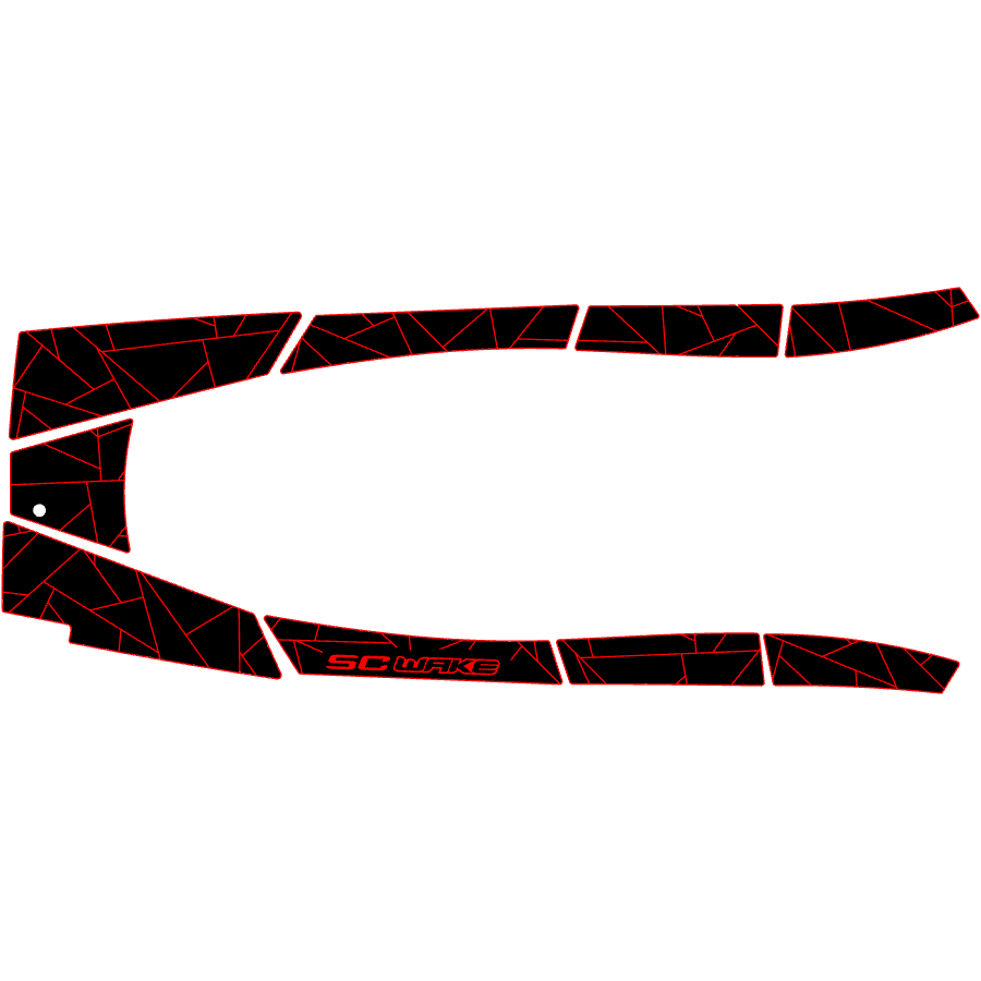 SC Wake Yamaha EX, EX Sport, & EX Deluxe '17-20 Waverunner Traction Mat Kit