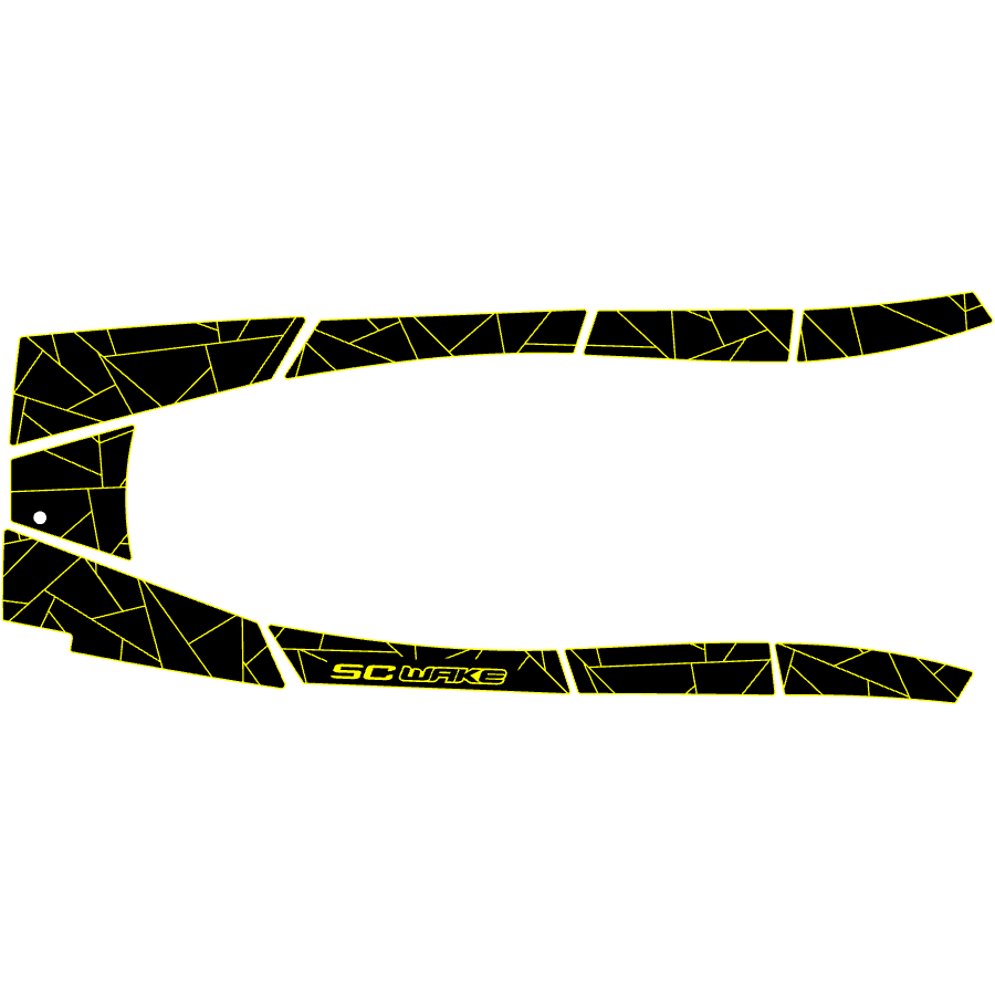 SC Wake Yamaha EX, EX Sport, & EX Deluxe '17-20 Waverunner Traction Mat Kit