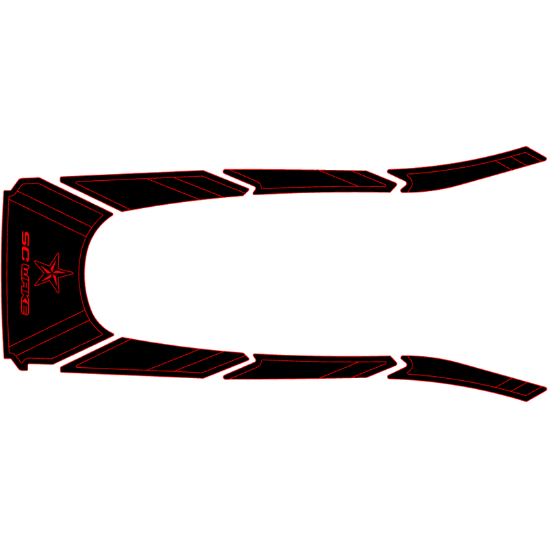 SC Wake Yamaha GP1800R HO / GP1800R SVHO '21 Waverunner Traction Mat Kit