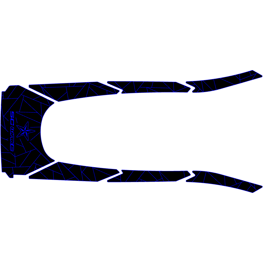 SC Wake Yamaha GP1800R HO / GP1800R SVHO '21 Waverunner Traction Mat Kit
