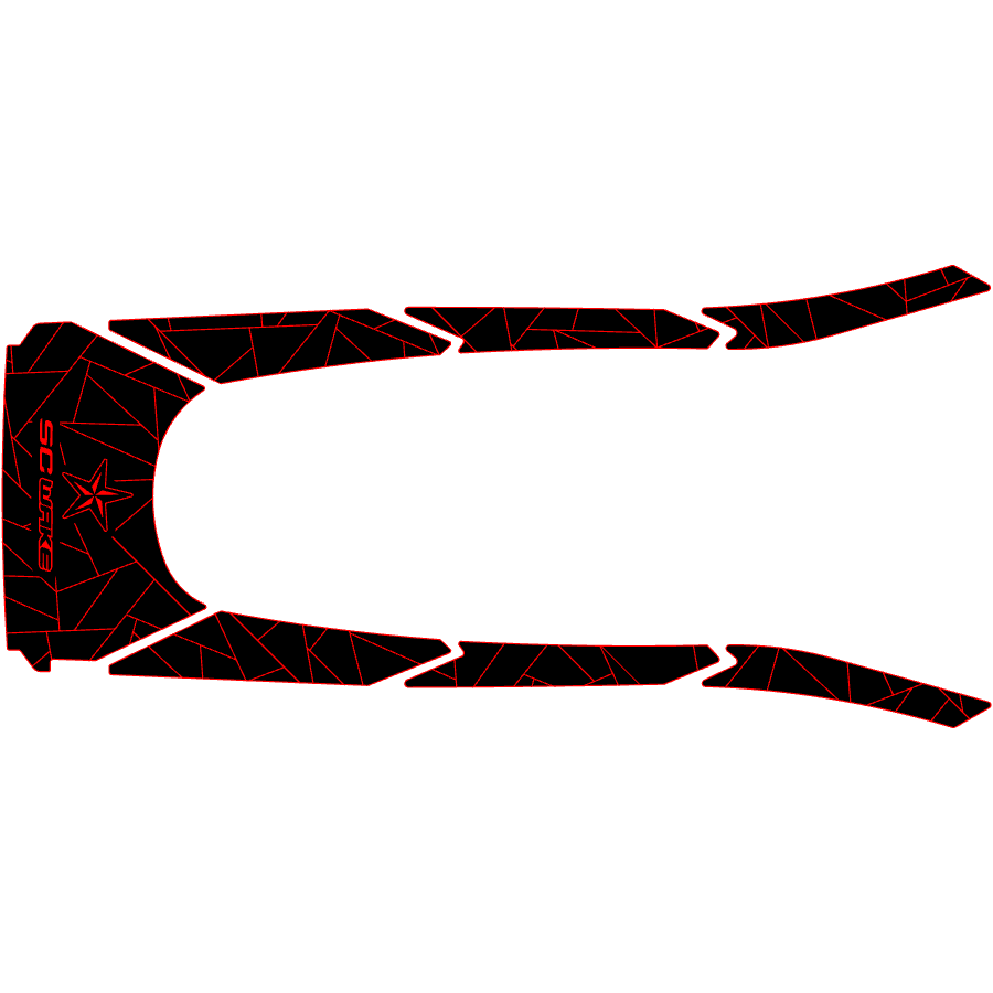 SC Wake Yamaha GP1800R HO / GP1800R SVHO '21 Waverunner Traction Mat Kit