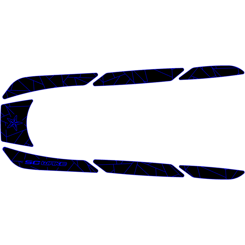 SC Wake Honda F-12 / F-12X Waverunner Jet Ski Traction Mat Kit