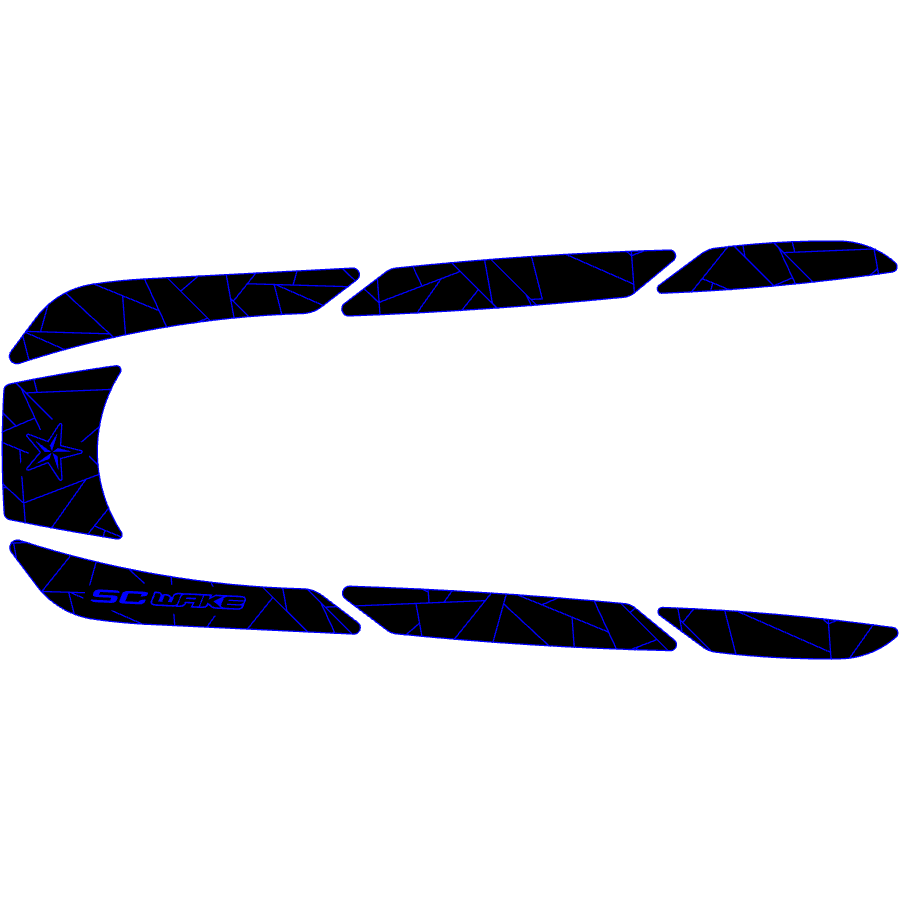 SC Wake Honda F-12 / F-12X Waverunner Jet Ski Traction Mat Kit