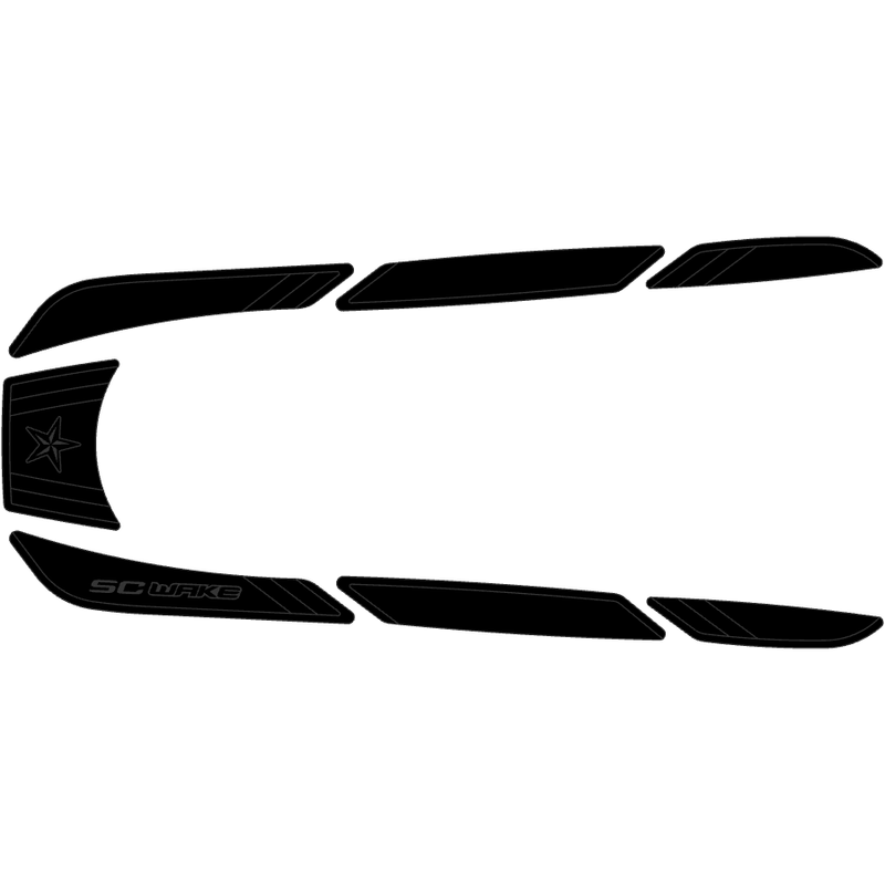 SC Wake Honda F-12 / F-12X Waverunner Jet Ski Traction Mat Kit