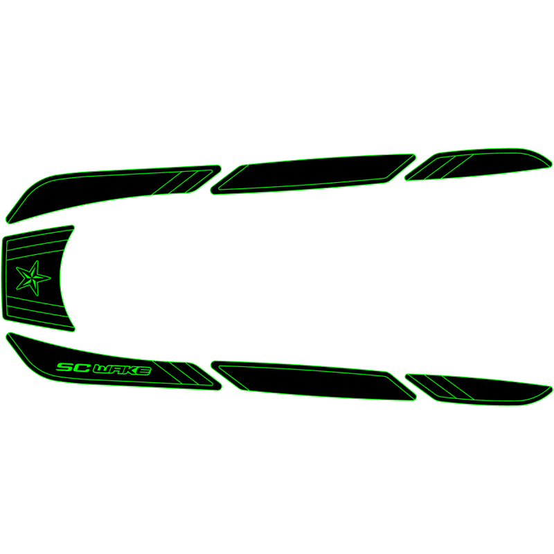 SC Wake Honda F-12 / F-12X Waverunner Jet Ski Traction Mat Kit