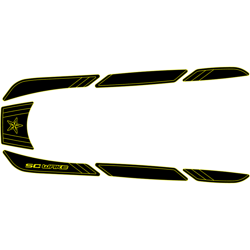 SC Wake Honda F-12 / F-12X Waverunner Jet Ski Traction Mat Kit