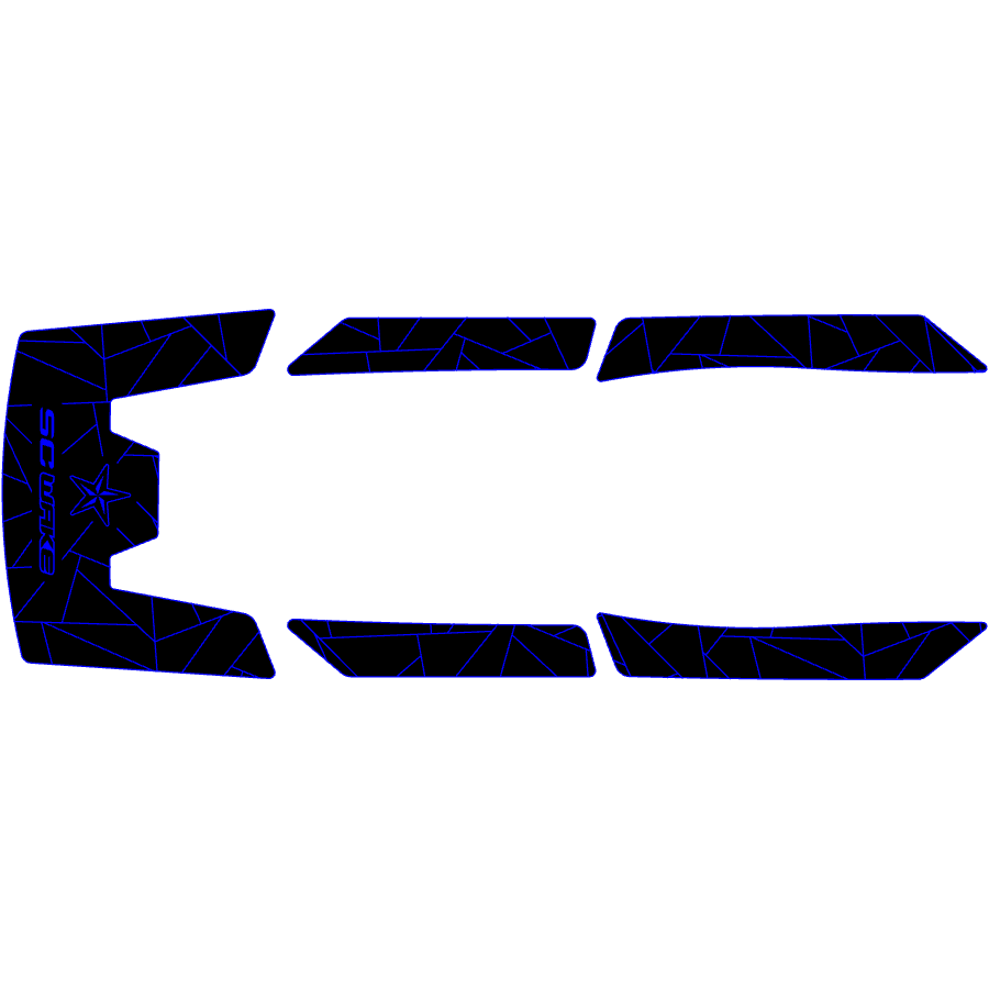 SC Wake Honda R-12 / R-12X Waverunner Jet Ski Traction Mat Kit