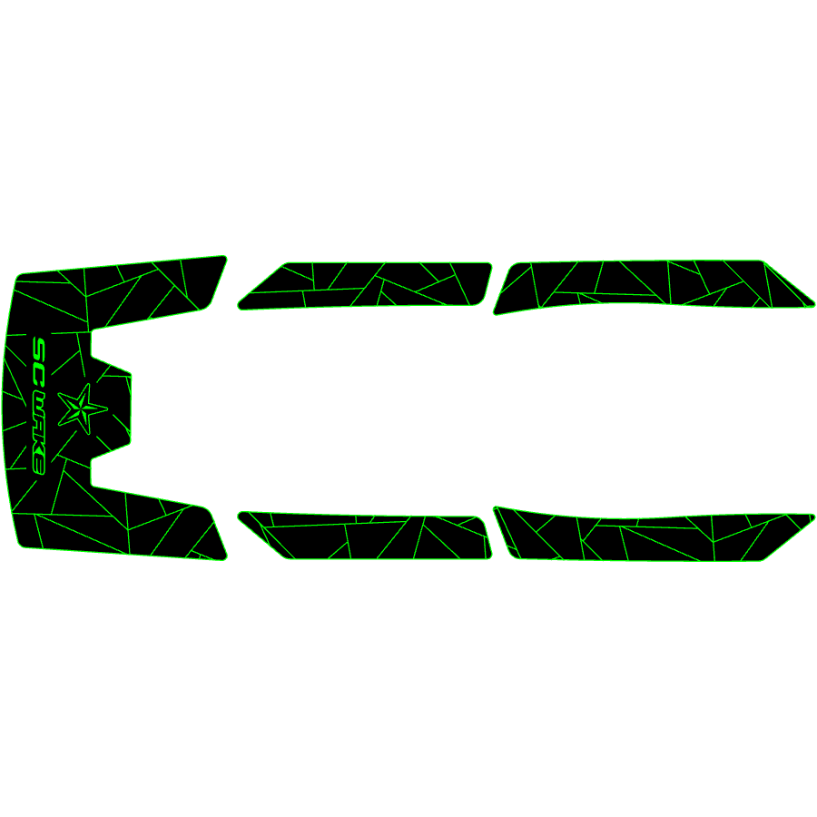 SC Wake Honda R-12 / R-12X Waverunner Jet Ski Traction Mat Kit