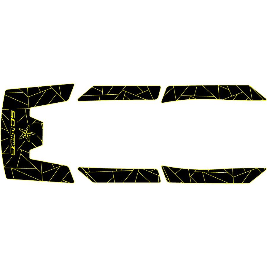 SC Wake Honda R-12 / R-12X Waverunner Jet Ski Traction Mat Kit