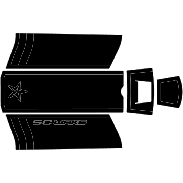 SC Wake Kawasaki JS300, 440, 550 Jet Ski Traction Mat Kit